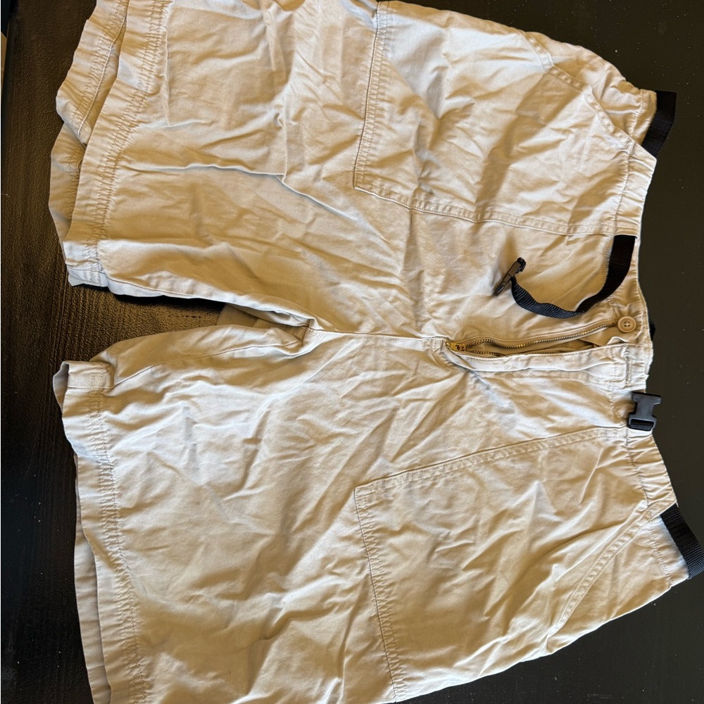 St. John's Bay Tan Cargo Shorts Relaxed Fit